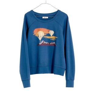 Madewell Balloon Festival Graphic Shrunken Sweatshirt